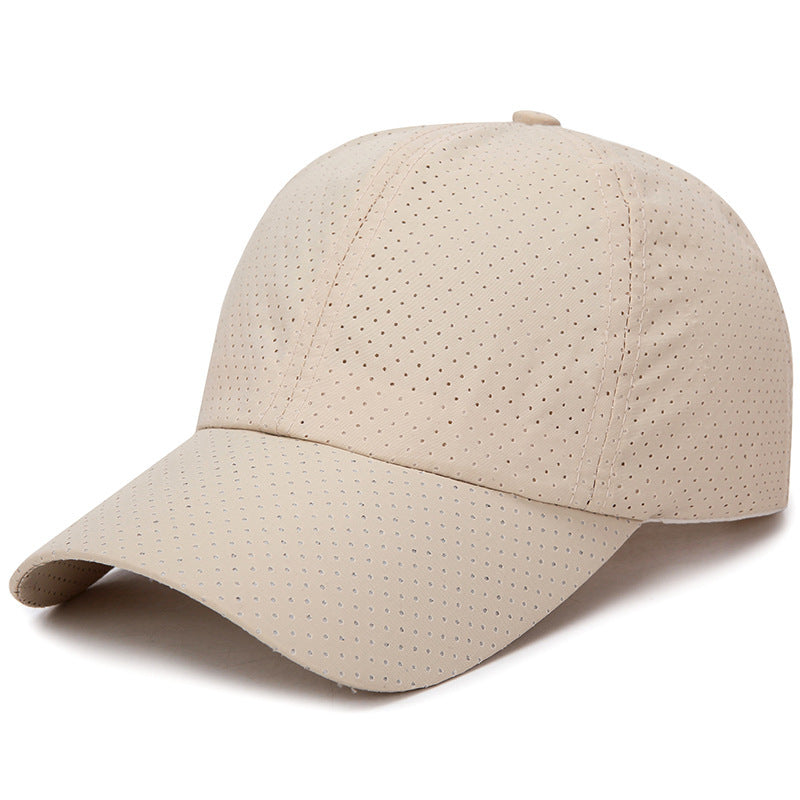 Wholesale Summer thin sun visor quick-drying mesh baseball cap light plate breathable sun hat